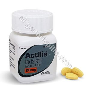 TADALAFIL (ACTILIS 20MG – GENERIC CIALIS)